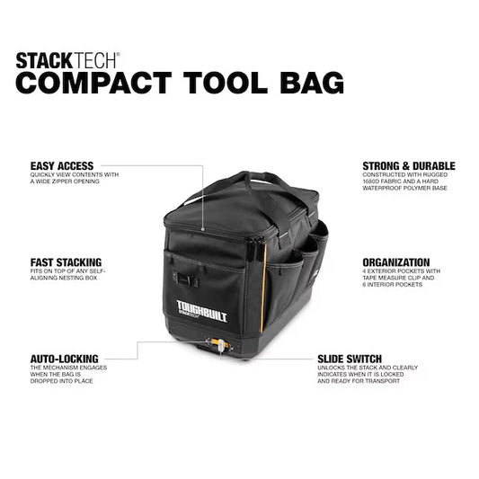 TOUGHBUILT STACK TECH ツールバック【ハーフサイズ】TB-B1-S-60C-