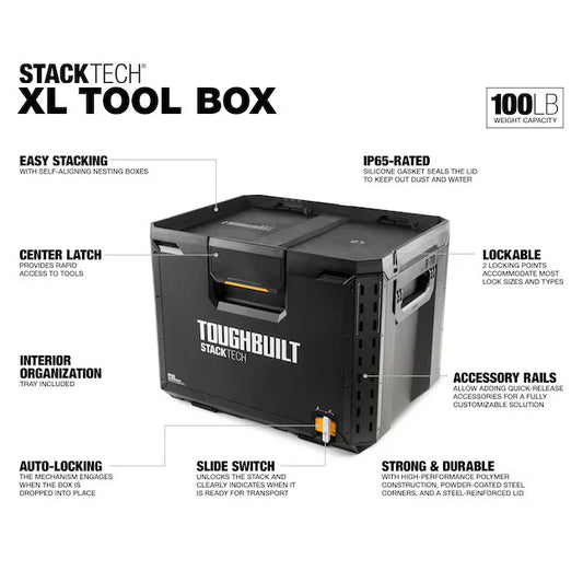 TOUGHBUILT STACK TECH ツールボックス70 TB-B1-B-70-