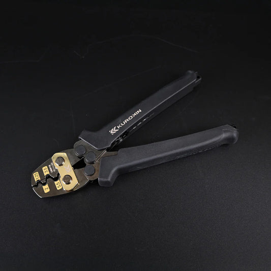 【予約商品】フジ矢 圧着⼯具 (裸端⼦‧裸スリーブ⽤)(黒金)FC-15S-BG-