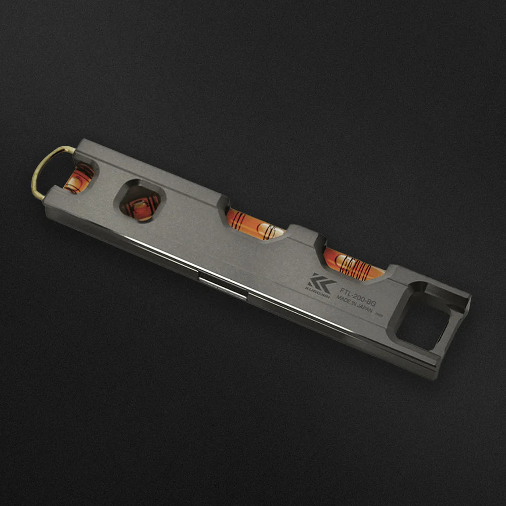 【予約商品】フジ矢 アルミ水平器(黒金) FTL-200-BG-FTL-200-BG