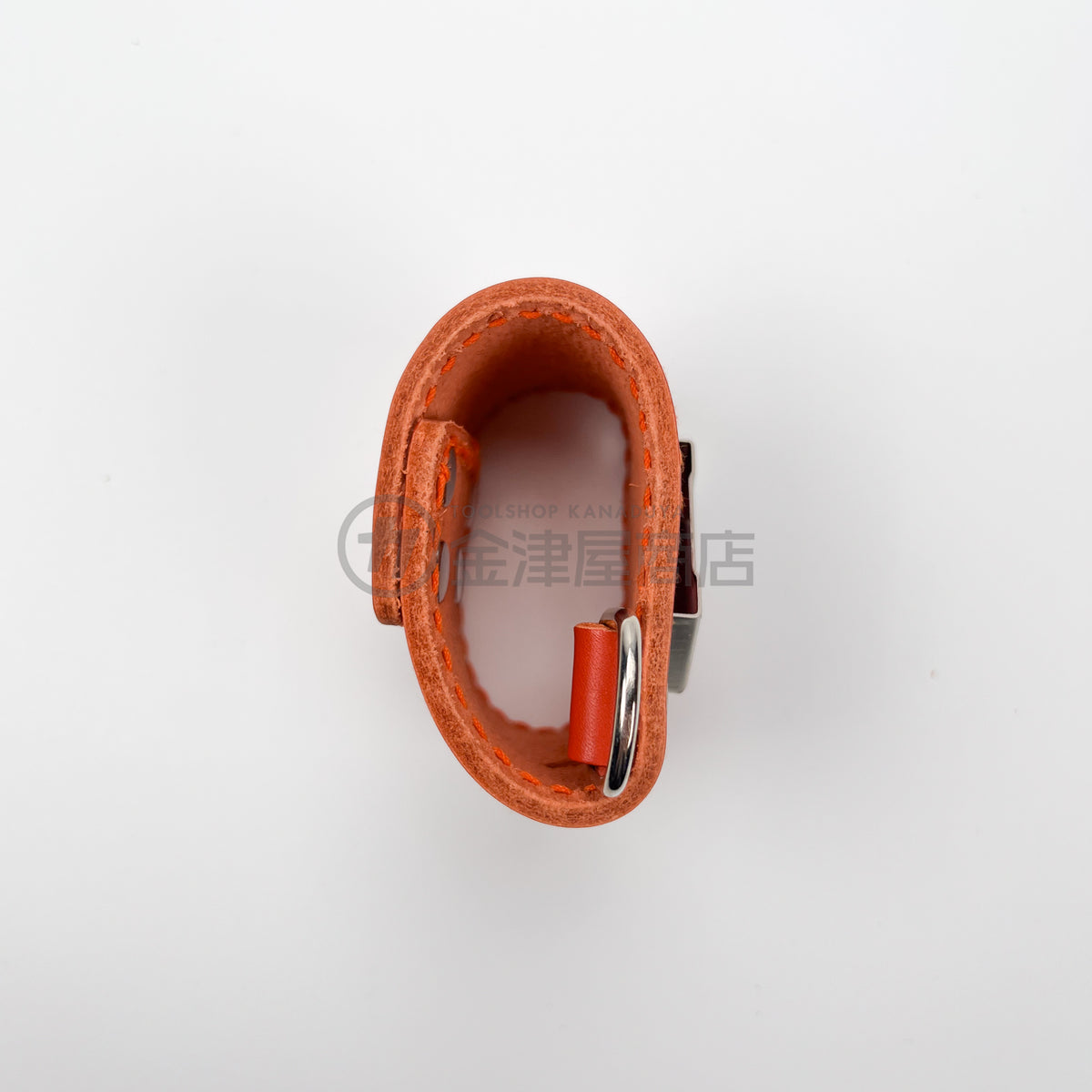 【アウトレット】ニックス(KNICKS) ヌメ革メジャー金具付ベルトループ KR-DXM-