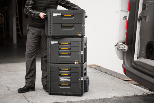 【予約商品】TOUGHBUILT STACK TECH 3ドロワーボックス(サイドロック)TB-B1-D-73-
