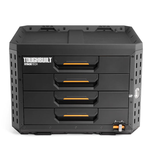 TOUGHBUILT STACK TECH 4ドロワーボックス(サイドロック)TB-B1-D-74