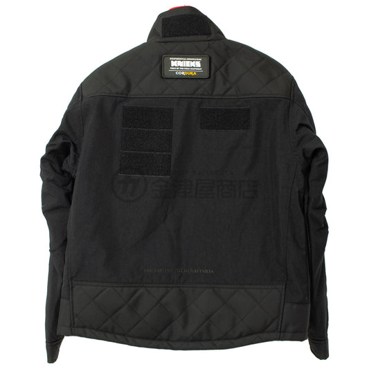 ニックス(KNICKS)コーデュラ 防寒ジャケット ブラック/レッド 12505-ジャケット-金津屋商店