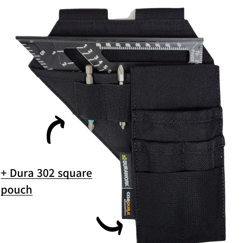 Durawork ポケットポーチ Dura403 BLK/BRW-