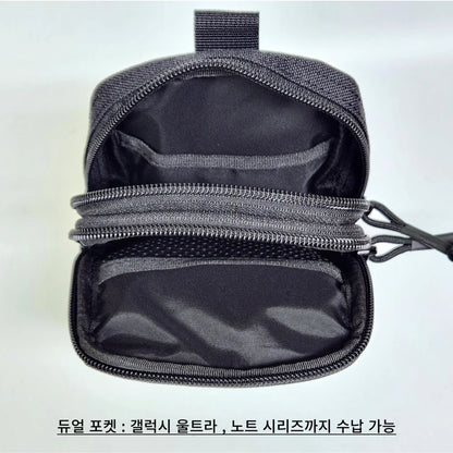 Durawork モバイルポーチL Dura402 BLK/BRW-