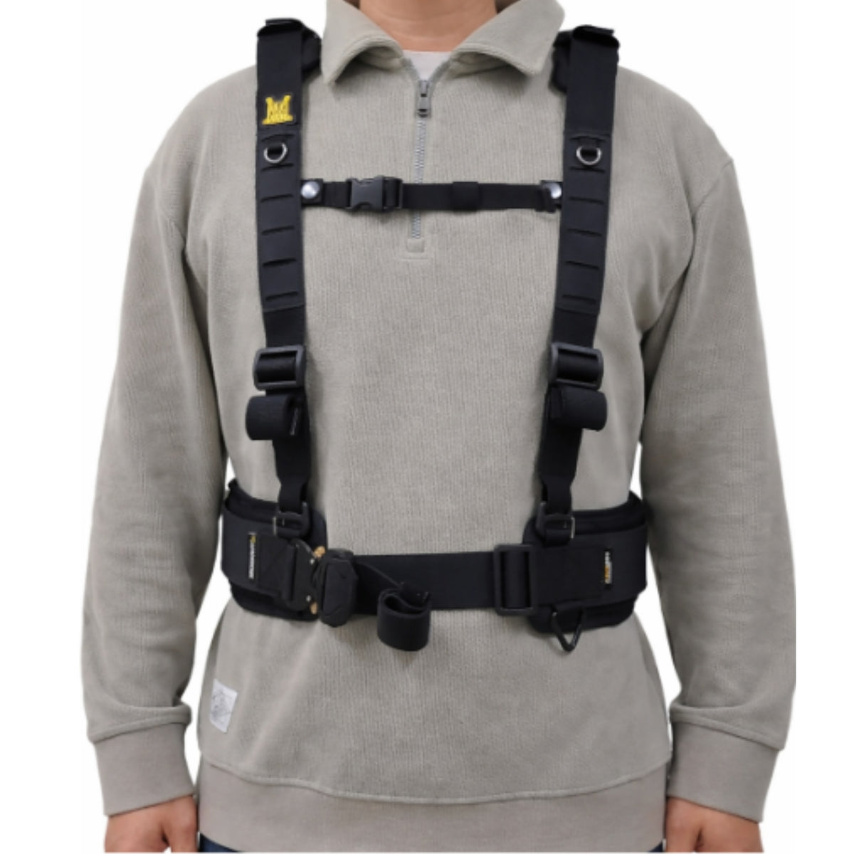 Durawork H型サスペンダー(プラスチック) Dura105 BLK/BRW-