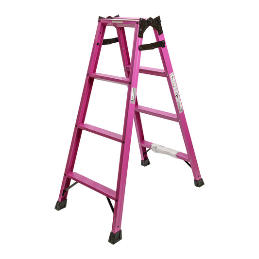 【予約商品】PiCa はしご兼用脚立 4尺 PREMIUM PINK PPAP-120-