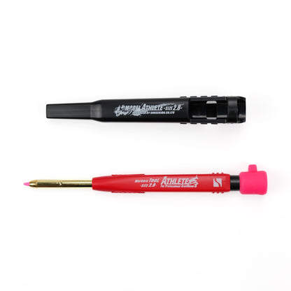 祥碩堂 MODEL ATHLETE 丸芯 2.8mm 本体 (赤芯/白芯/蛍光ピンク芯)-