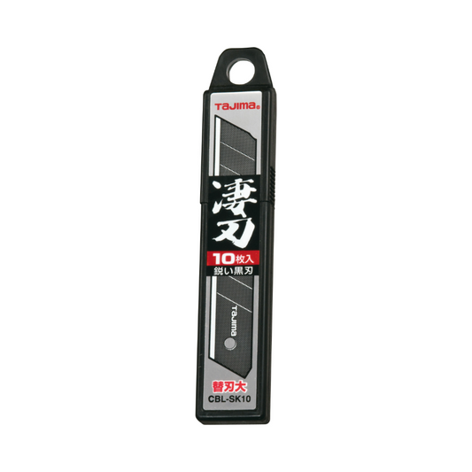 タジマ L刃カッター替刃 凄刃黒 10枚/50枚-CBL-SK10