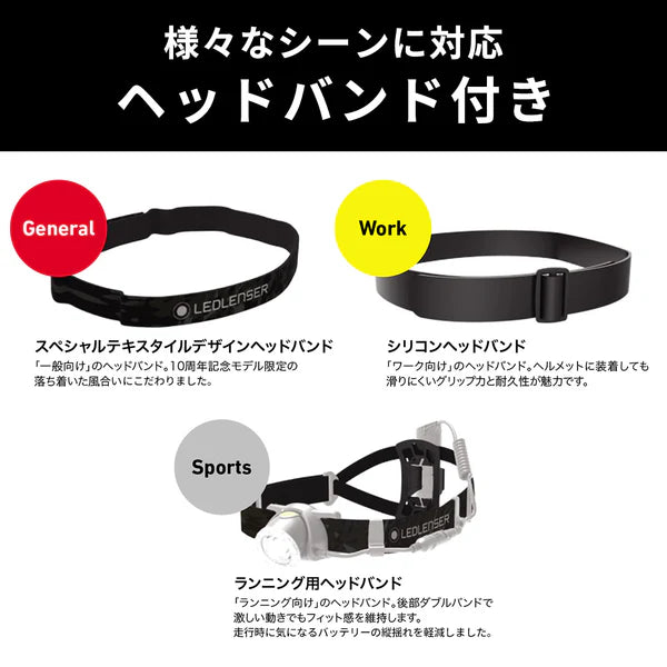LEDLENSER レッドレンザージャパン設立10周年特別限定モデル H8R-