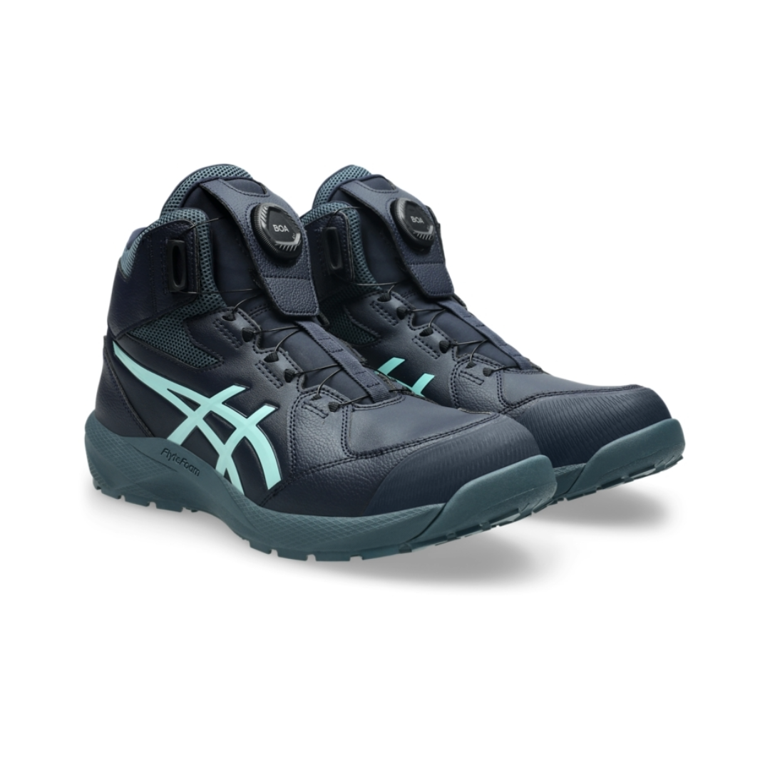 アシックス ウィンジョブ CP314 BOA LC ミッドナイト×イルミネイトミント【限定】-
