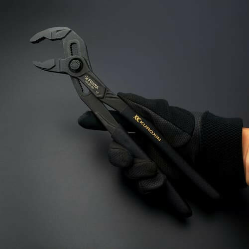 フジ矢 クイックウォーターポンププライヤー（黒金）140-250-BG