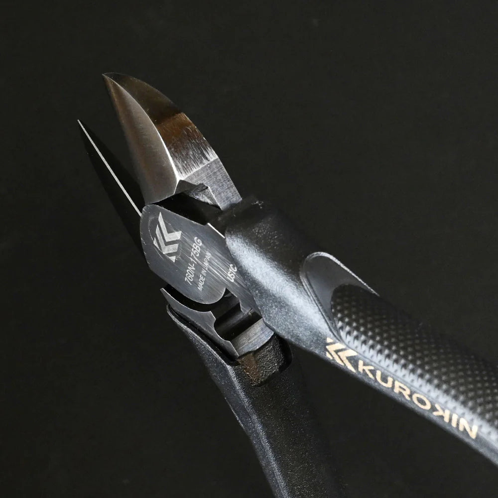 【予約商品】フジ矢 偏芯強力ニッパ薄刃（黒金）175mm 760N-175BG-