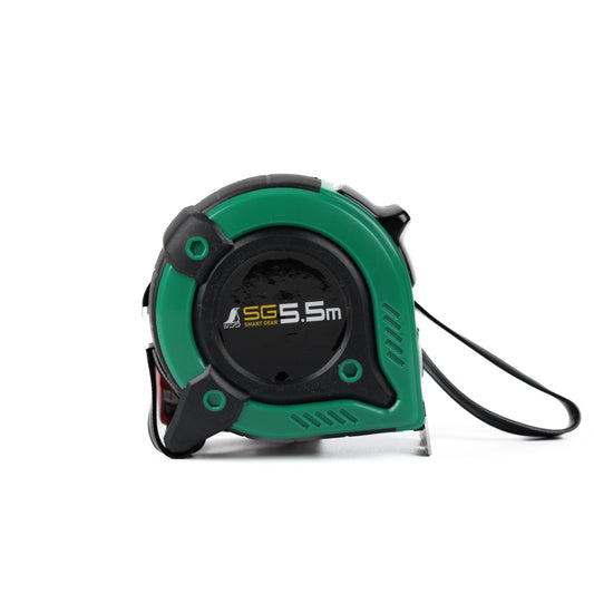 【高儀限定】シンワ コンベックス スマートギア25-5.5m メートル目盛/尺相当目盛-95003-GREEN