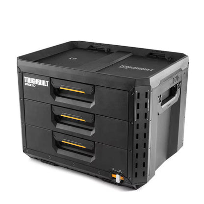 TOUGHBUILT STACK TECH 3ドロワー収納BOX TB-B1-D-70-3-