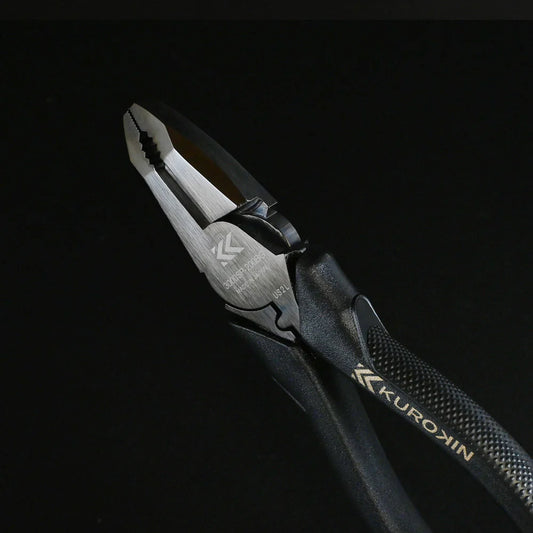 【予約商品】フジ矢 テコペン偏芯パワーペンチ （黒金）200mm 3000SP-200BG-