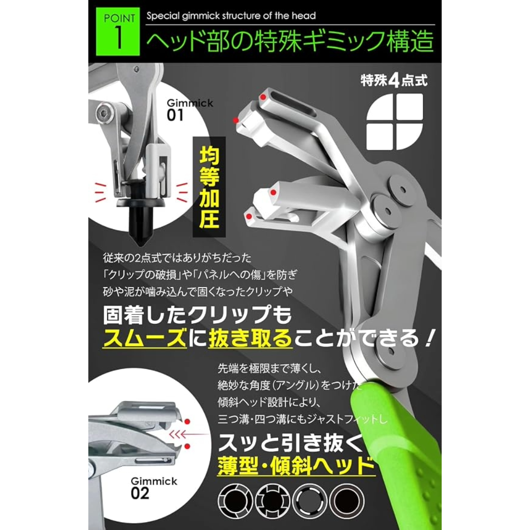 ワダイプロダクツ クリップとる WA-10-
