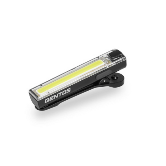 ジェントス 充電式COB LEDクリップライト OZ-CL01R-