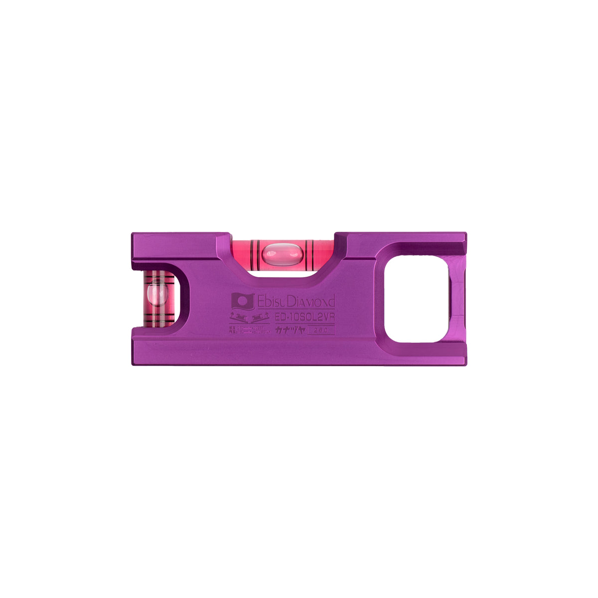金津屋商店×エビス カラーソリッドレベル2【COLOR SOLID LEVEL2】ヴァイオレット 100mm-