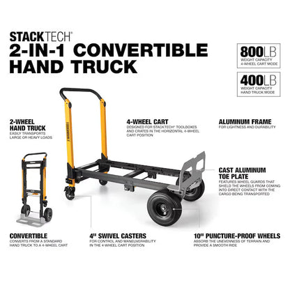 TOUGHBUILT STACK TECH コンバーチブルハンドトラック TB-B1-T-20-