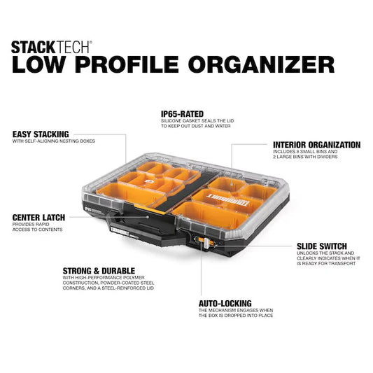 TOUGHBUILT STACK TECH オーガナイザー TB-B1-O-10-