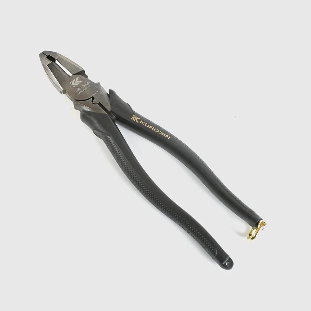 【予約商品】フジ矢 テコペン偏芯パワーペンチ （黒金）225mm 3000SP-225BG-