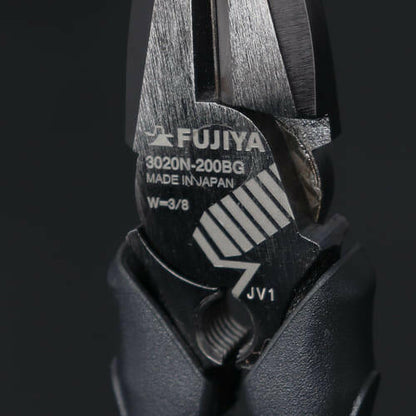 フジ矢 偏芯パワーペンチ（黒金）バリ取り機能付き 200mm　3020N-200BG