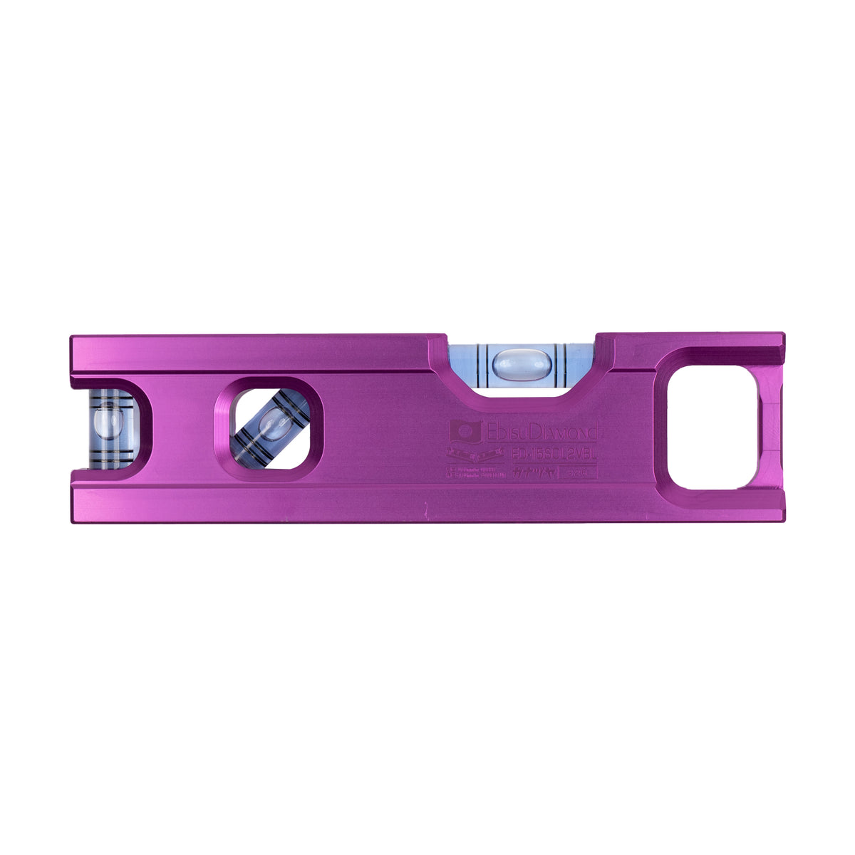 金津屋商店×エビス カラーソリッドレベル2【COLOR SOLID LEVEL2】ヴァイオレット 150mm-