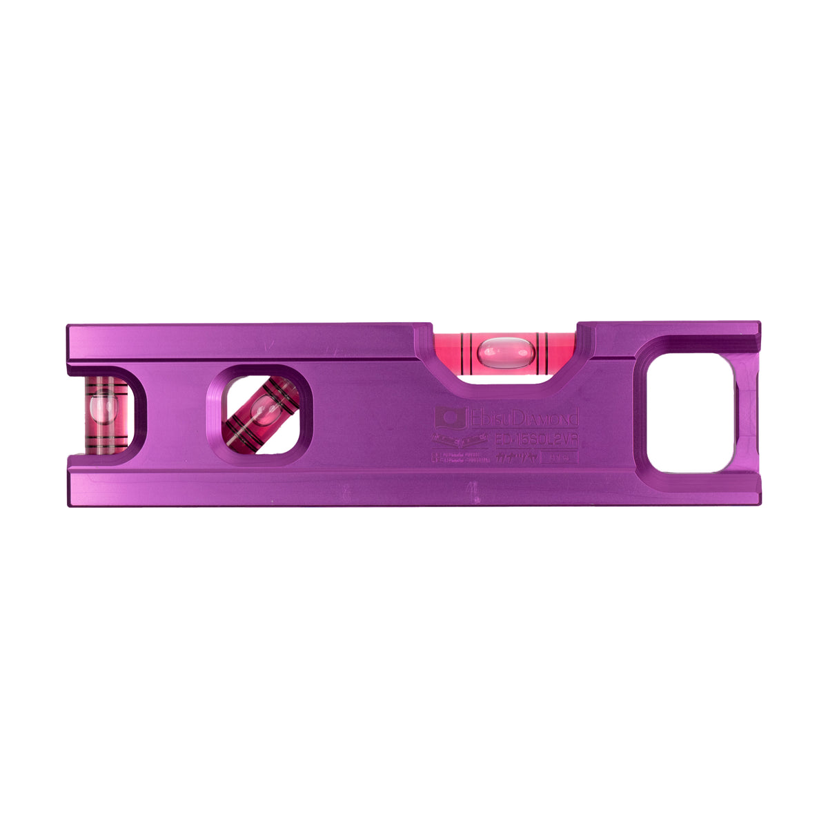 金津屋商店×エビス カラーソリッドレベル2【COLOR SOLID LEVEL2】ヴァイオレット 150mm-