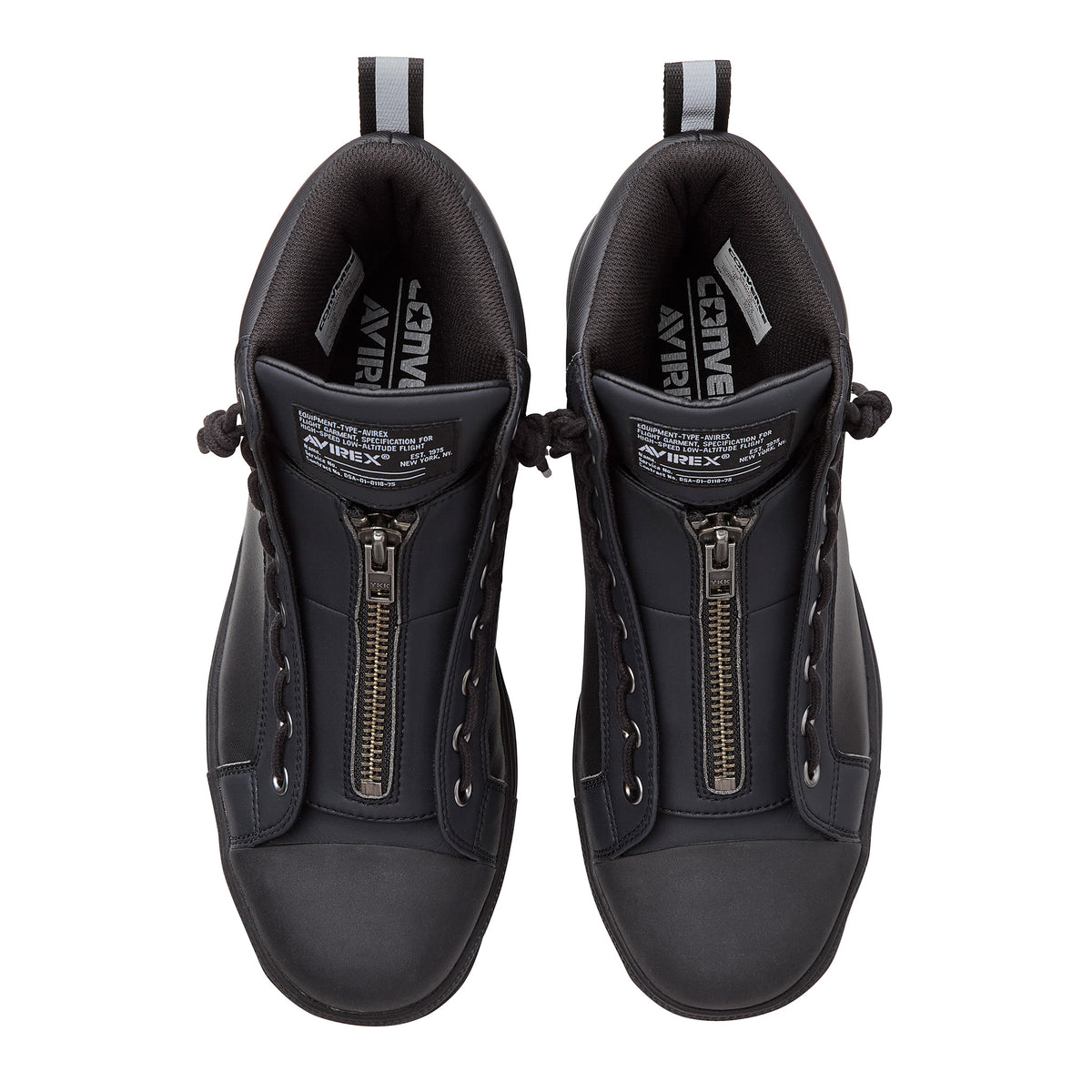 CONVERSE ALL STAR PS II CENTERZIP HI / AVIREX ブラック【限定】-