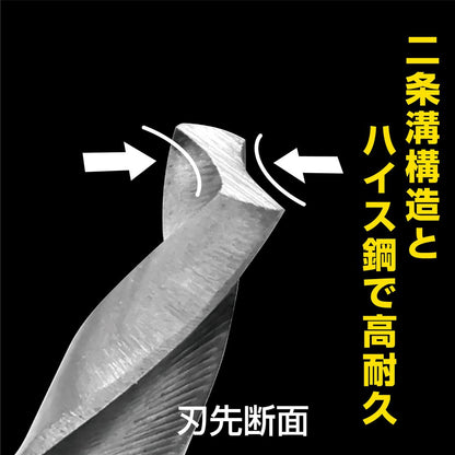 ANEX グリップ付下穴錐ショート-