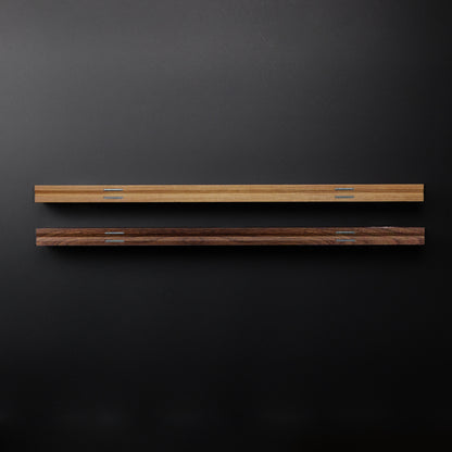 金津屋商店×エビス 磁石付 木目調レベル 450mm EK-45OAKDBM/LBM【金津屋商店オリジナルデザイン】-