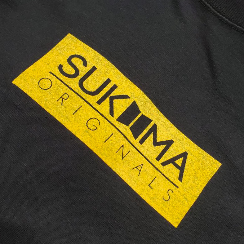 大中小店×金津屋商店 コラボTシャツ 5.6オンス ブラック-Tシャツ-金津屋商店