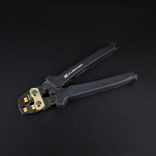【予約商品】フジ矢 圧着⼯具 (絶縁被覆付閉端接続⼦⽤)（黒金）FC-45-BG-