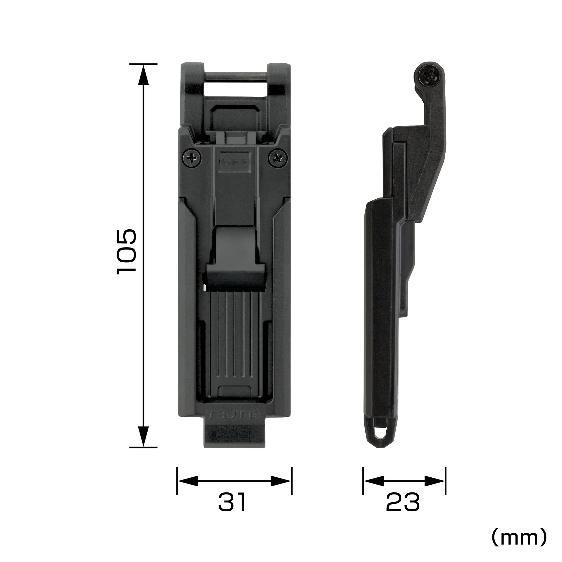 タジマ カスタムセフホルダー用下段セフホルダー 樹脂 スリム SFP-SUHLD-