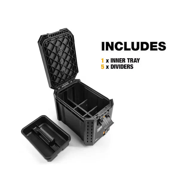 TOUGHBUILT STACK TECH ツールボックス【ハーフ】 TB-B1-B-60C-