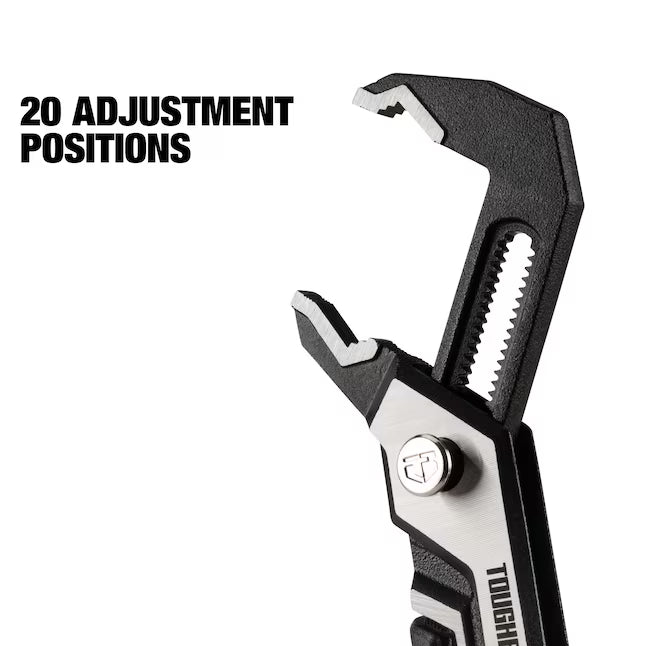 TOUGHBUILT Vジョー型QUICKSETウォーターポンププライヤー 10in TB-H3-51-V10-