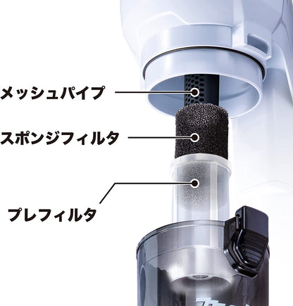 マキタ 18V充電式クリーナー CL286FDZW/O本体のみ-