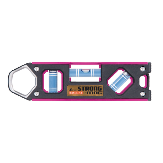 シンワ測定 仮設工レベル STRONG-MAG マグネット付 150mm-73479