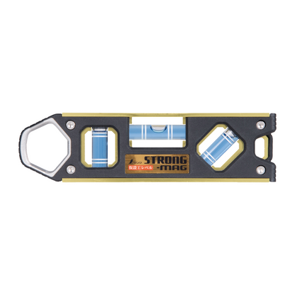 シンワ測定 仮設工レベル STRONG-MAG マグネット付 150mm-73484