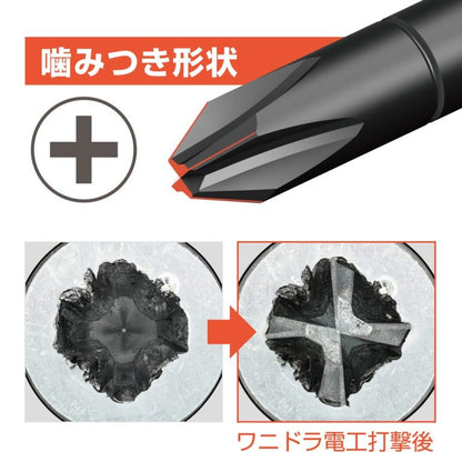 ANEX ビスブレーカードライバー ワニドラ電工 +2×100/+2×150/+3×150 7765-