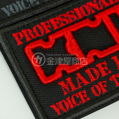 ニックス(KNICKS) ニックスロゴ3D刺繍 ベルクロワッペン-