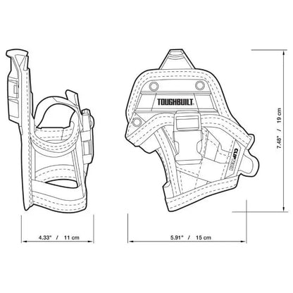 TOUGHBUILT ドリルホルスター【S】 TB-CT-20-S-