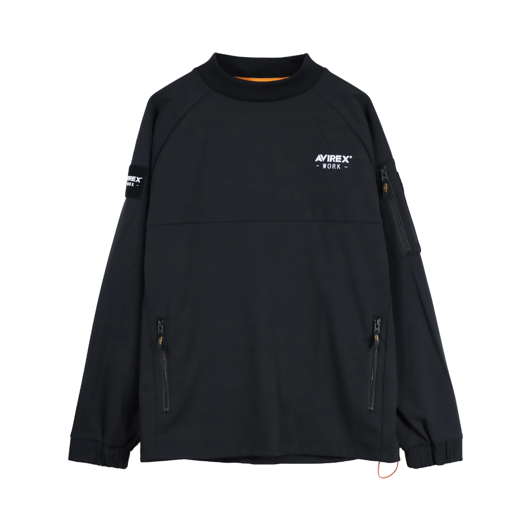 AVIREX【アビレックス】 モックネックプルオーバー AV819 [2026AW]-AV-819-491-M