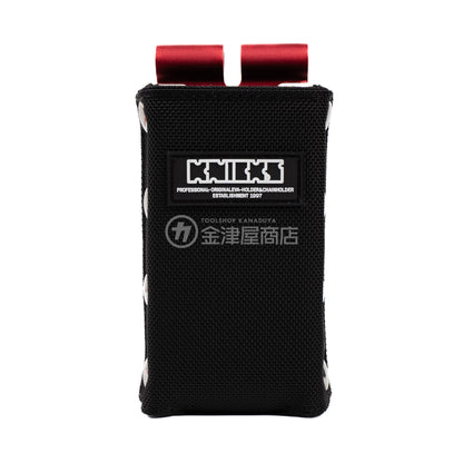 ニックス(KNICKS) コーデュラバリスティック生地レベルホルダー(アルミ金具背台補強タイプ) BA-100LDX(白タグ) 公認カスタム-BA-100LDX-WT-CUS-R