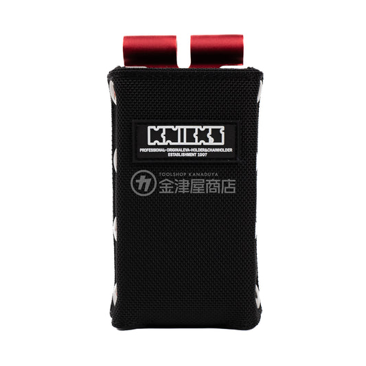 ニックス(KNICKS) コーデュラバリスティック生地レベルホルダー(アルミ金具背台補強タイプ) BA-100LDX(白タグ) 公認カスタム-BA-100LDX-WT-CUS-R