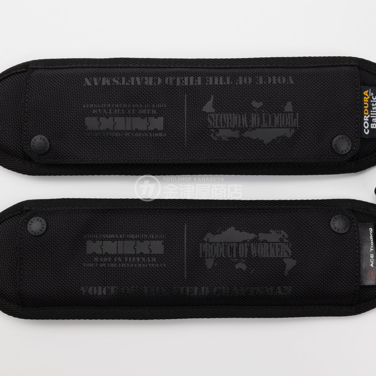 【予約商品】ニックス(KNICKS) コーデュラバリスティック生地 両肩肩当てパットセット BA-SPS-