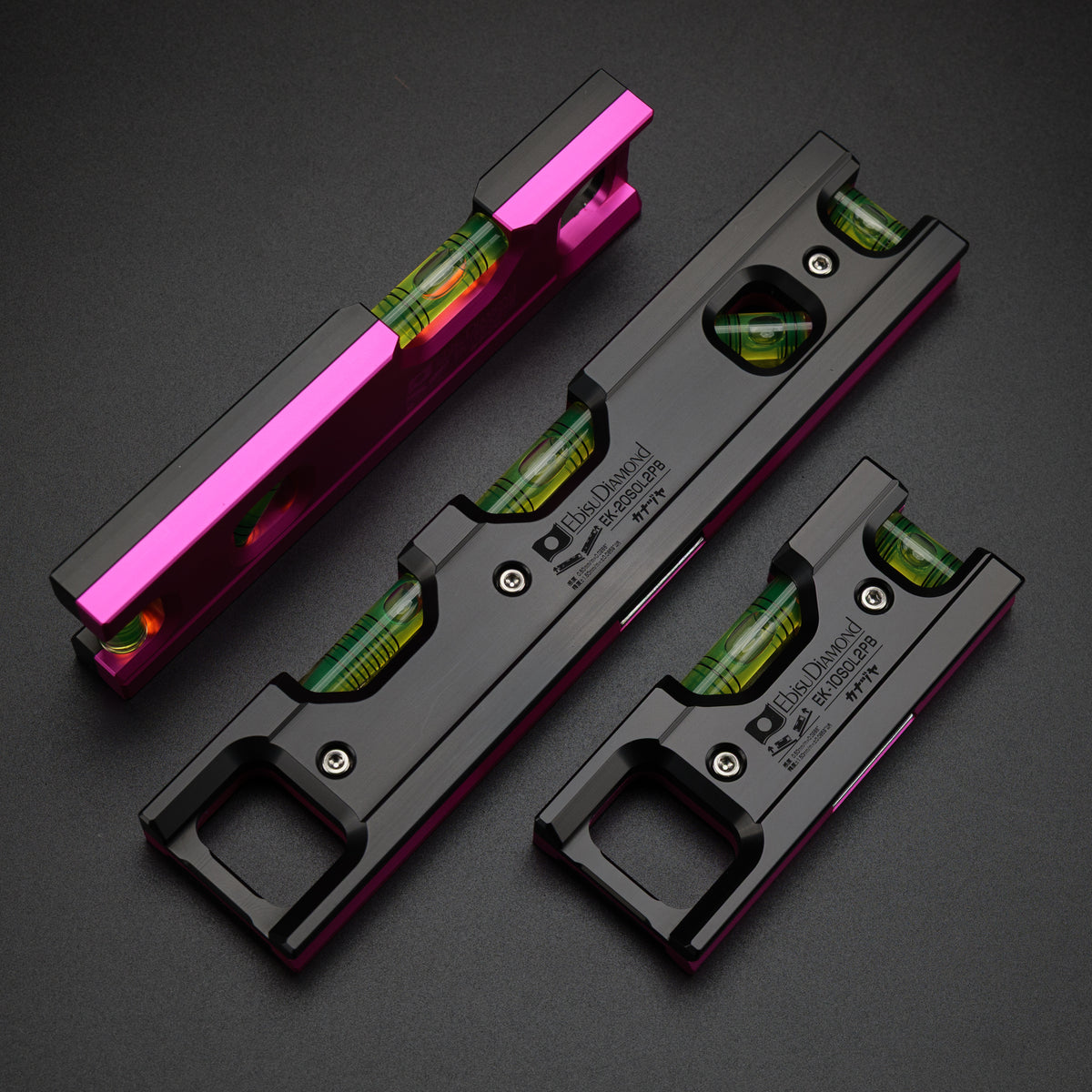 金津屋商店×エビス カラーソリッドレベル2【COLOR SOLID LEVEL2】 ブラックツートン ピンク 100/150/200-