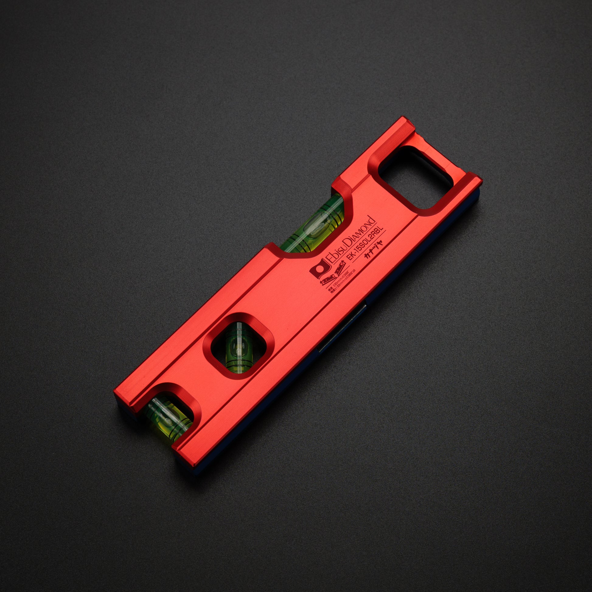 金津屋商店×エビス カラーソリッドレベル2【COLOR SOLID LEVEL2】 ツートンカラー レッド&ブルー 100/150/200-EK-15SOL2RBL